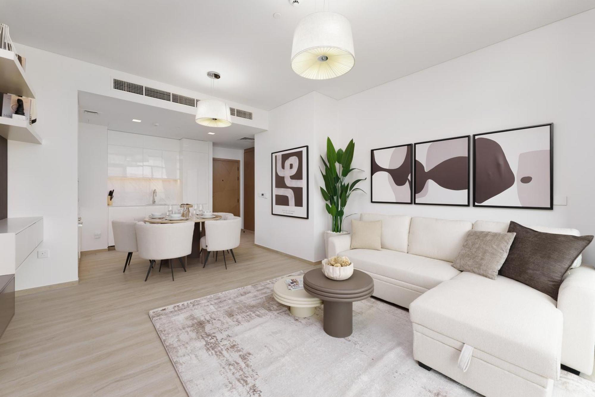 Apartment Luxe 1-bedroom Elegance In Palace Residences Dubai